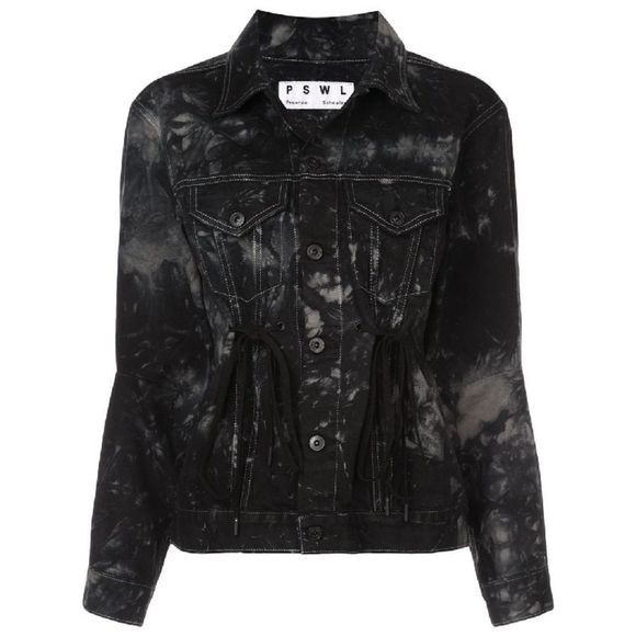 Proenza Schouler PSWL Silverlake Denim Jacket L - Picture 2 of 14